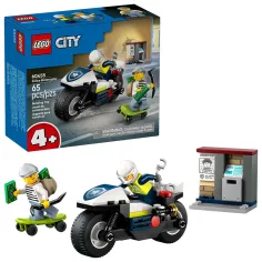 LEGO® City: Persecución en motocicleta policial (60455)