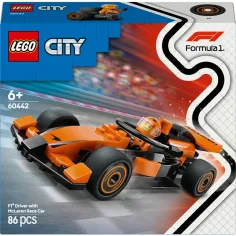 LEGO® City: Piloto de F1® McLaren con coche de carreras (60442)