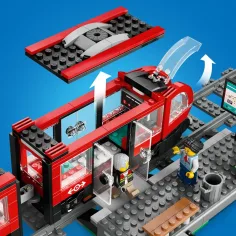 imagen de LEGO® City: Tranvía urbano y parada (60423) 7
