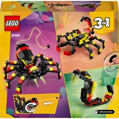imagen de LEGO® Creator: Animales salvajes: Araña llena de sorpresas (31159) 2