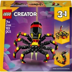 LEGO® Creator: Animales salvajes: Araña llena de sorpresas (31159)