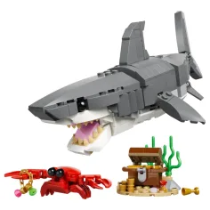 imagen de LEGO® Creator: Tiburón peligroso con cofre del tesoro (31381) 2