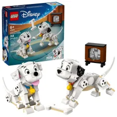 LEGO® Disney: 101 dálmatas: Kuksi y Pelyhes cachorros dálmatas (43271)