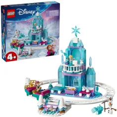 imagen de LEGO® Disney: El castillo de hielo de Elsa y sus aventuras en trineo (43281) 1