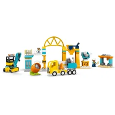 imagen de LEGO® DUPLO®: área de construcción y vehículos de trabajo 3 en 1 (10476) 3