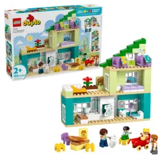 LEGO® DUPLO®: casa familiar moderna 3 en 1 con figuras (10470)