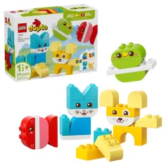 LEGO® DUPLO®: Creativo y adorable, 3 en 1 mascotas (10477)