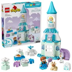 LEGO® DUPLO®: La fiesta del castillo de hielo de Anna y Elsa (10455)