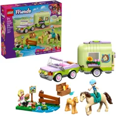 LEGO® Friends: Remolque para caballos y potros (42695)
