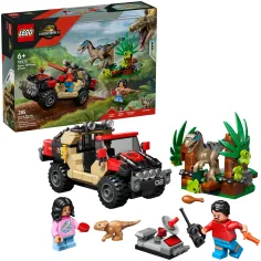 LEGO® Jurassic World: Escape en todoterreno del raptor (76972)