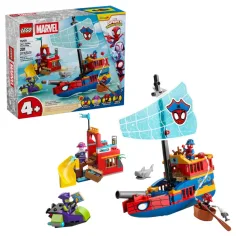 imagen de LEGO® Marvel: El barco pirata del equipo Spider (11208) 1
