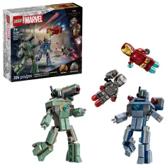 LEGO® Marvel: Iron Man y War Machine vs. Hammer Drones (76320)