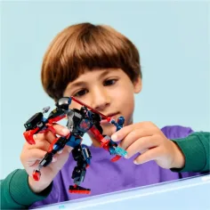 imagen de LEGO® Marvel: Miles Morales robot vs. Spider-Man 2099 (76337) 4