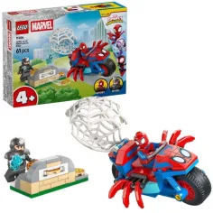 LEGO® Marvel: Motocicleta Spider-Man vs. Rhino (11206)