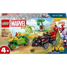 LEGO® Marvel: Spin y Electro - Persecución en el vehículo dinosaurio (11198)