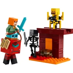 imagen de LEGO® Minecraft: Batalla en el lago de lava del inframundo (3299) 5
