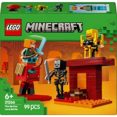 LEGO® Minecraft: Batalla en el lago de lava del inframundo (3299)