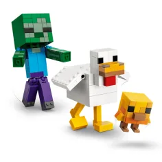 imagen de LEGO® Minecraft: Jinete de pollo (21582) 4