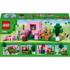 imagen de LEGO® Minecraft: La casa del cerdito (21268) 2