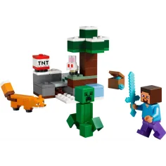 imagen de LEGO® Minecraft: Las aventuras de Steve en la taiga (21583) 2