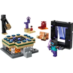 imagen de LEGO® Minecraft: Viaje a la puerta del Inframundo y al Portal Final (21584) 2