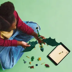 imagen de LEGO® Ninjago: Lloyd dragón verde del bosque (71829) 3
