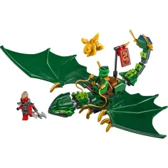 imagen de LEGO® Ninjago: Lloyd dragón verde del bosque (71829) 5