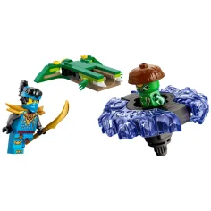 imagen de LEGO® Ninjago: Nya contra un monstruo mutante peonza (71849) 2