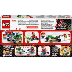 imagen de LEGO® Super Mario™: Mario Kart™ – Baby Mario y Baby Luigi (72034) 2