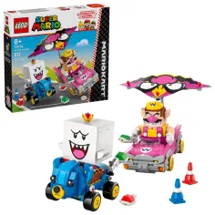 LEGO® Super Mario™: Mario Kart™ – Wario y King Boo (72038)