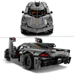 imagen de LEGO® Technic: Koenigsegg Jesko Absolut coche hiper gris (42173) 2