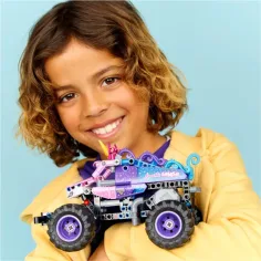imagen de LEGO® Technic: Monster Jam™ Sparkle Smash™ - Coche de retroceso (42220) 5