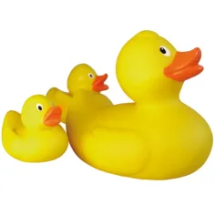 LENA: Juego de baño de la familia pato