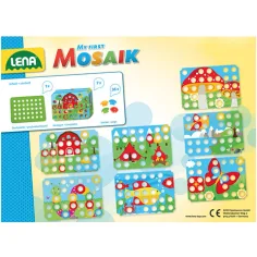 imagen de LENA: Juego de mosaico Pötyim - Naturaleza 3