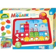 LENA: Juego de mosaico Pötyim - Vehículos