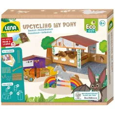 LENA: Mi Pony ECO establo creador set de juego creativo