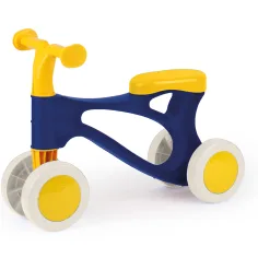 LENA: Moto de empuje azul-amarillo