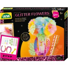 LENA: Set creativo para hacer ramos de flores brillantes