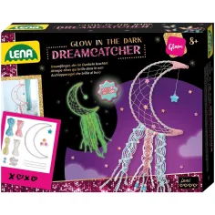 LENA: Set de creación de atrapasueños en forma de luna que brilla en la oscuridad