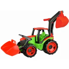 LENA: Tractor gigante con cargadora frontal y pala 65cm