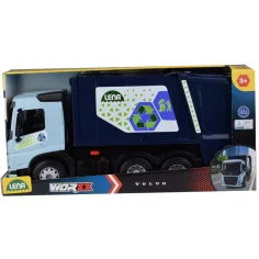 LENA: Worxx Volvo FMX camión de basura con caja 54cm