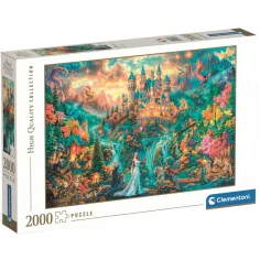 imagen de Leyendas del Reino Mágico Oculto puzzle de 2000 piezas – Clementoni 1