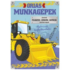 Libro de actividades de máquinas de construcción gigantes