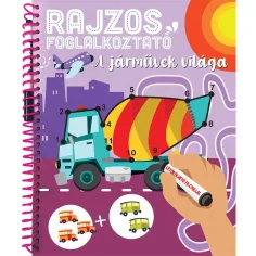 Libro de actividades ilustrado - El mundo de los vehículos