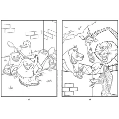 imagen de Libro para colorear Madagascar - Trefl 2