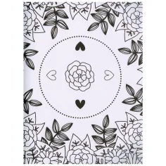 imagen de Libro para colorear para adultos - Maravillosas flores 3