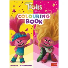Libro para colorear Trolls - Trefl
