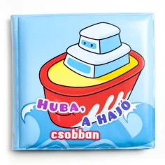 Libros de baño - Huba, el barco salpica
