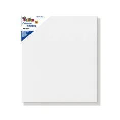 Lienzo de pintor blanco estirado 60x70cm