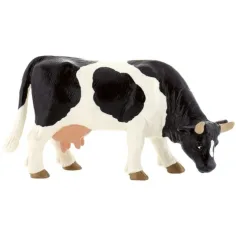 Liesel la figura de juguete de la vaca manchada negra - Bullyland